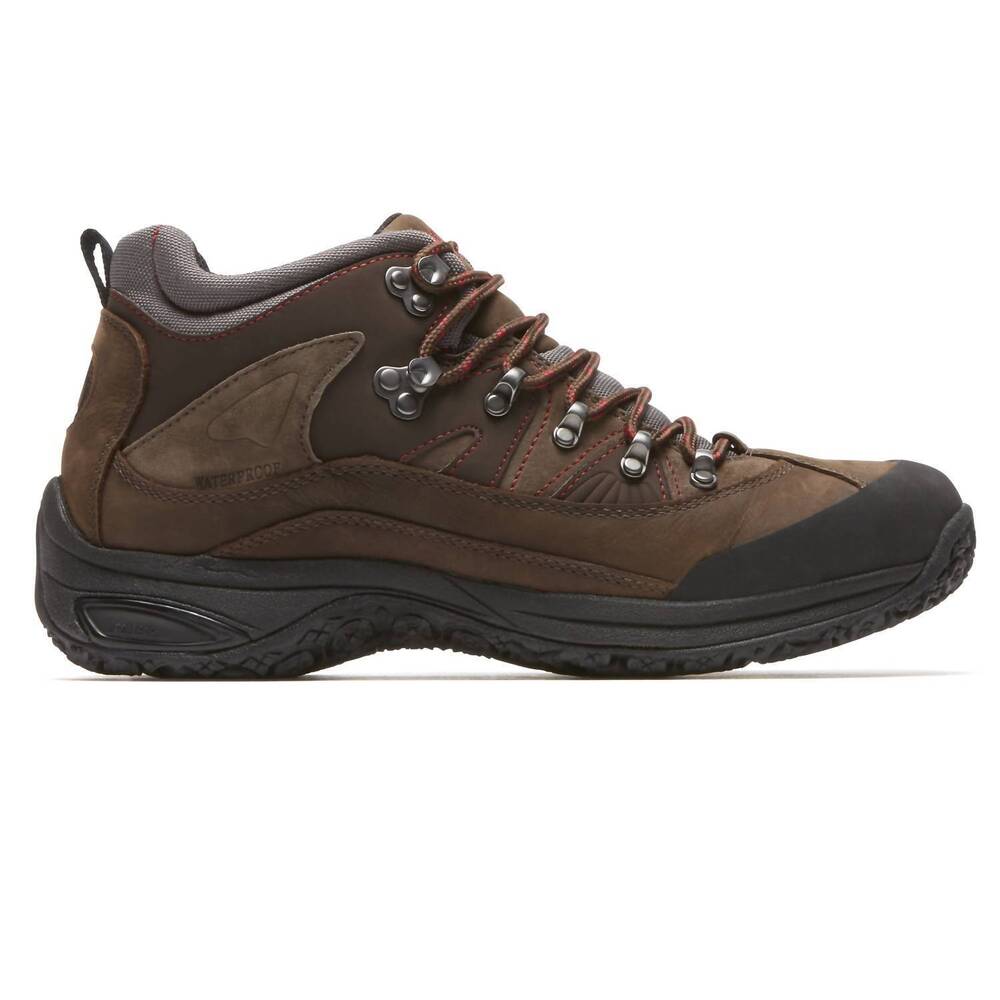 NEW DUNHAM men's cloud waterproof shoe in brown